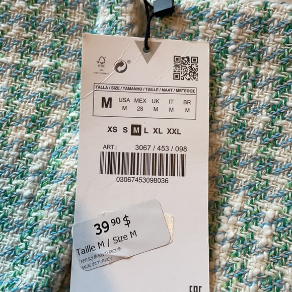 Knit corset, strapless crop top - Picture 4 of 4